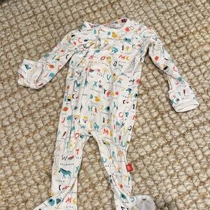 Magnetic Me White Alphabet Kids One Piece